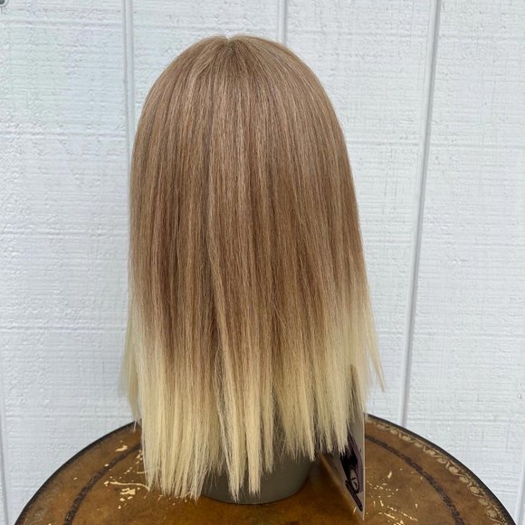 Nwt Sepia lace front synthetic wig long bob 2 tone color T27.613